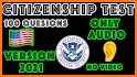 US Citizenship Test Audio 2021 related image