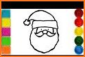 Santa Coloring Christmas Book Games - for kids related image