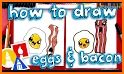 How To Draw Breakfast Food related image