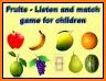 Fruits Memory Game for kids related image