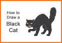 Halloween Black Cat Keyboard related image