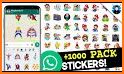 Penguin stickers for WhatsApp . WAStickerApps related image