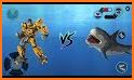 Shark Robot Transformation - Robot Shark Games related image