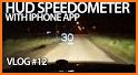 GPS HUD View Speedometer & Street Navigation related image