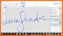 Digital Touch : Create colorful digital signature related image