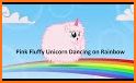 Cute Pink Unicorn Rainbow Theme related image