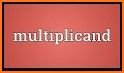 Multiplicand related image