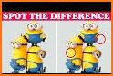 Find differences - brain game related image