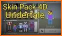 Skins Undertale For MCPE related image