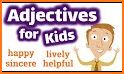 Learning Adjectives Quiz Kids related image