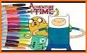 Adventure Coloring Time Book related image