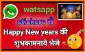 Stickers Happy New Year 2021 WAStickerApps related image