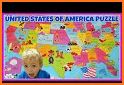 US States and Capitals Puzzle related image