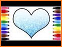 Love Glitter Heart Keyboard related image