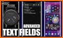 Text Clock Watch Face Pack 12 for Bubble Cloud related image