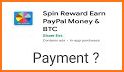 Spin Reward Earn PayPal Money & BTC related image