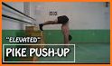 Elevated pike pushups related image