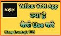Yellow VPN related image