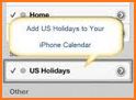 USA Holiday Calendar related image
