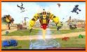 Flying Ghost Robot Car Game: Transform robot Games related image