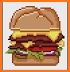 Pixel Art Food Color By Number Burger Game related image