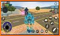 Excavator Robot Car Game: Elephant Robot Games related image