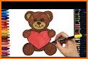 Little Teddy Bear Colouring Book related image