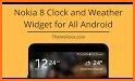 Weather report app& widget related image