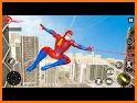 Flying Superhero Rescue Games- Spider Rope Hero related image