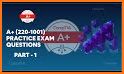 CompTIA ® A+ practice test related image