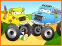 Monster Trucks - Beepzz racing game for Kids related image