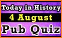Page-a-Day calendar, holidays, history trivia quiz related image