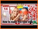 Valentine video maker with music - Photo Slideshow related image