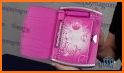 Pink Diary with Lock Password for Girls related image