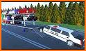Real Police Cop Car Transporter Truck - Cargo Game related image