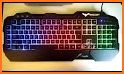 LED Rainbow Keyboard Background related image
