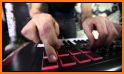 Electronic music DJ keyboard related image
