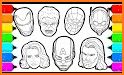 Super Masks Hero Coloring BOOK related image