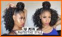 African Curly Hairstyle related image