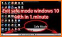 How to turn off safe mode related image