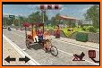 Bicycle Tuk Tuk Auto Rickshaw : New Driving Games related image