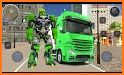 Robot Truck Transformer US Police Robot War Games related image