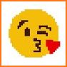 Kiss Emoji Keyboard Theme related image