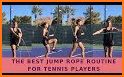 Combo:jump rope & tennis related image