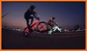 Rooftop Bicycle stunts - BMX street rider related image