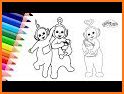 teletubbies coloring related image