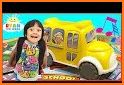 Wheels on the bus song: games for toddlers, babies related image