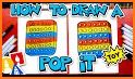 Pop It Coloring Book related image