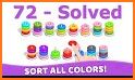 Color Hoop Stack - Sort it Puzzle - Sorting Color related image