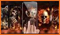Flame Skull Live Wallpaper Themes related image